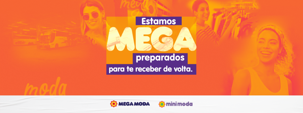 Estamos mega preparados pra te receber de volta