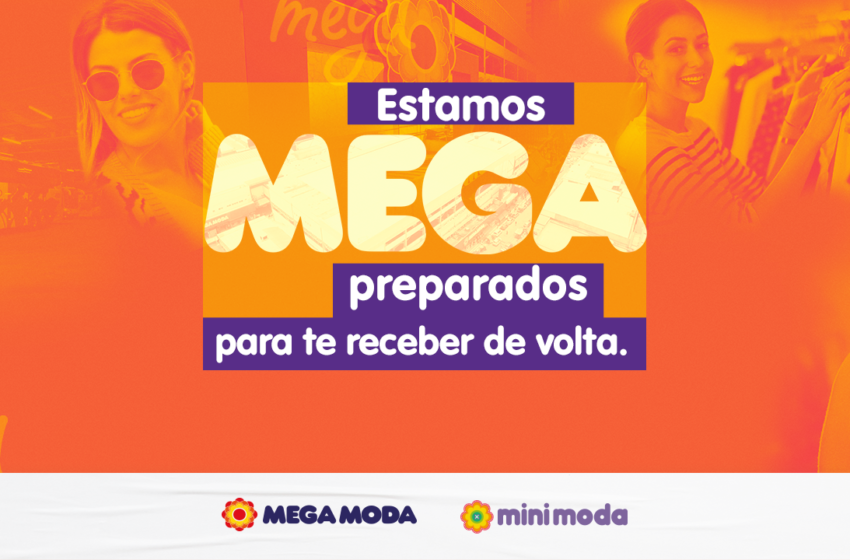 Estamos mega preparados pra te receber de volta